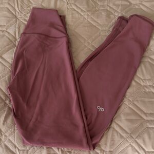 ALO Yoga Airlift Dusty Rose Leggings xs